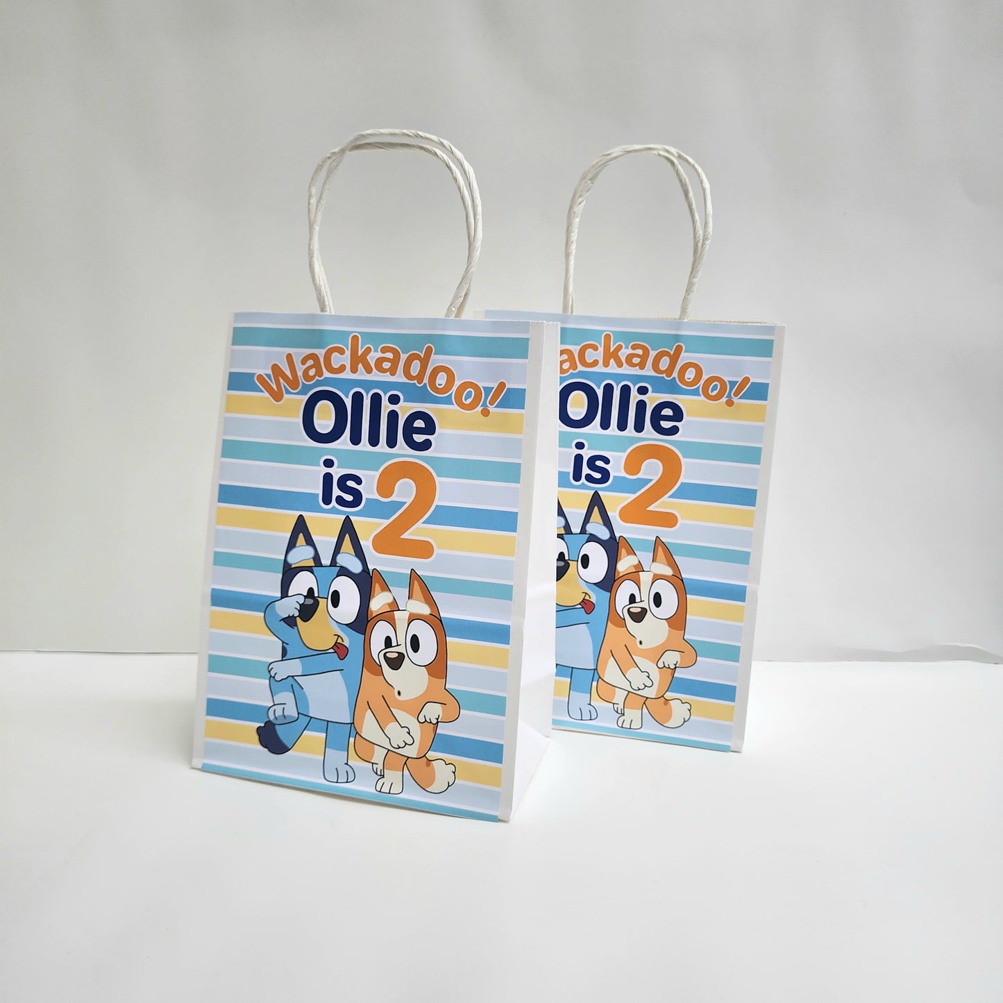 Bluey Goodie bags, Bluey gody bags, Bluey party theme