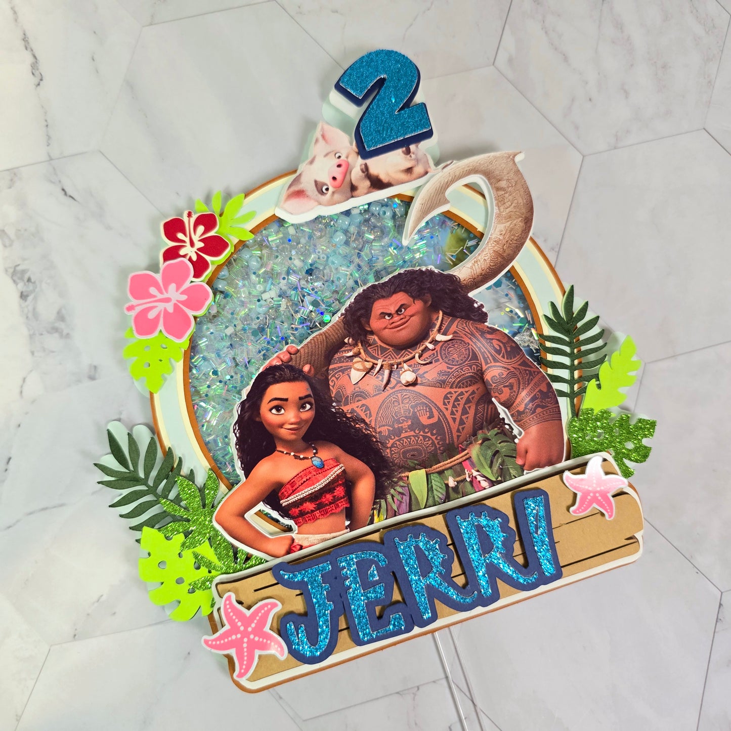 Vaiana Cake topper, Vaiana theme party, Vaiana party theme
