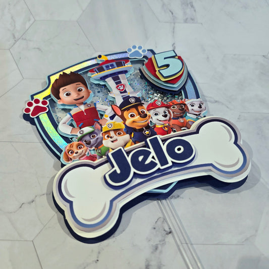 Paw Patrol Cake topper, Dogs Cake topper, Paw patrol cake topper