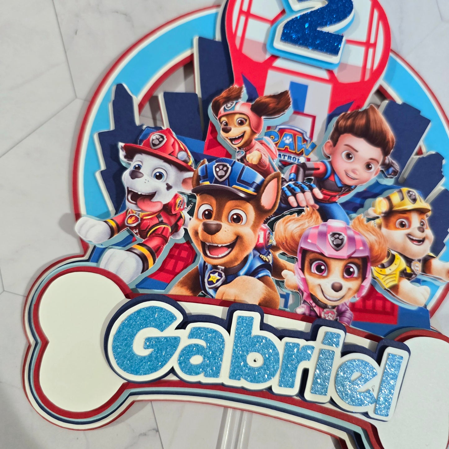 Paw Patrol Cake topper, Dogs Cake topper, Paw patrol cake topper