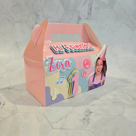 Ms Rachel Gable boxes, Ms Rachel party favors , Ms Rachel birthday