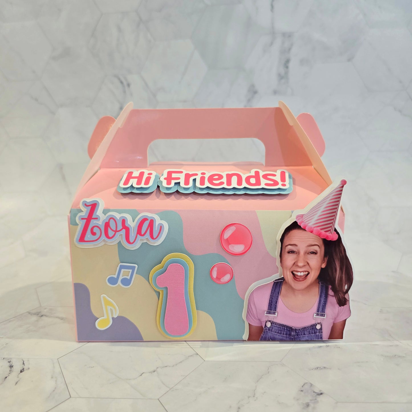 Ms Rachel Gable boxes, Ms Rachel party favors , Ms Rachel birthday