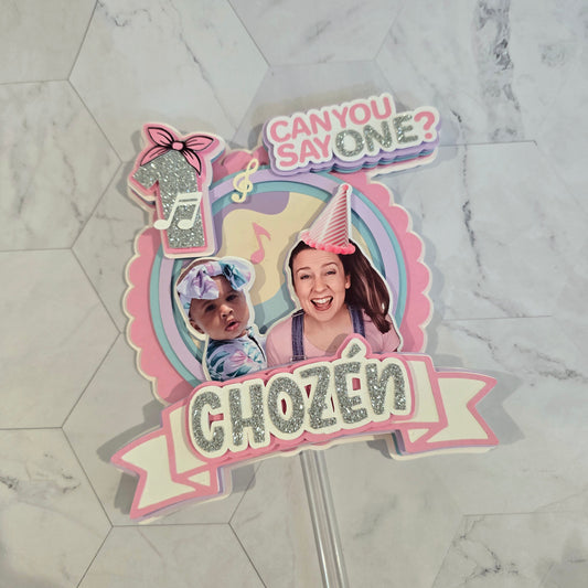 Ms Rachel Cake topper, Ms Rachel theme party, Ms Rachel party theme