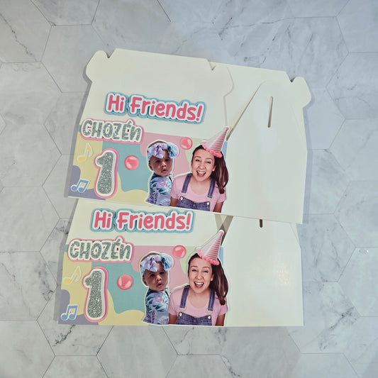 Ms Rachel Gable boxes, Ms Rachel party favors , Ms Rachel birthday