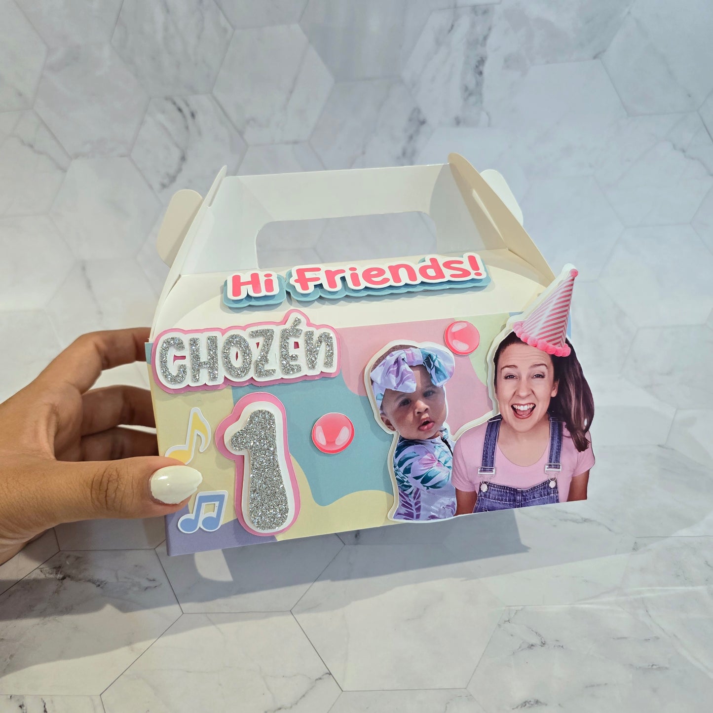 Ms Rachel Gable boxes, Ms Rachel party favors , Ms Rachel birthday