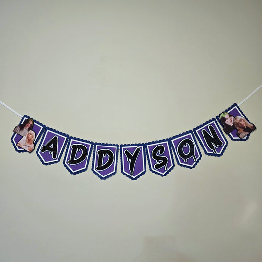 Billie Eilish banner, Billie Eilish theme banner, Billie Eilish party decoration, Billie Eilish banner