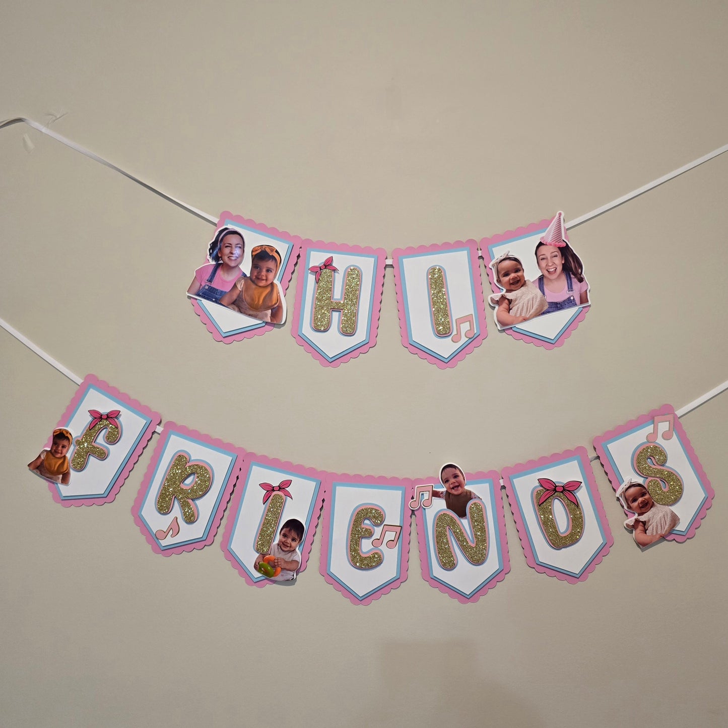 Ms Rachel banner, Ms Rachel theme banner,Ms Rachel party decoration, Hi Friends banner