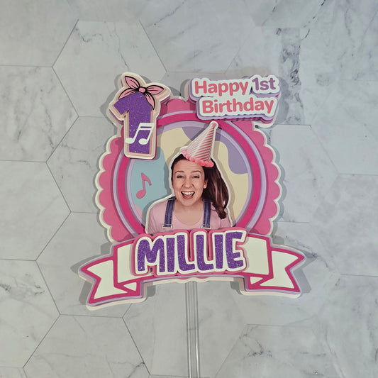 Ms Rachel Cake topper, Ms Rachel theme party, Ms Rachel party theme