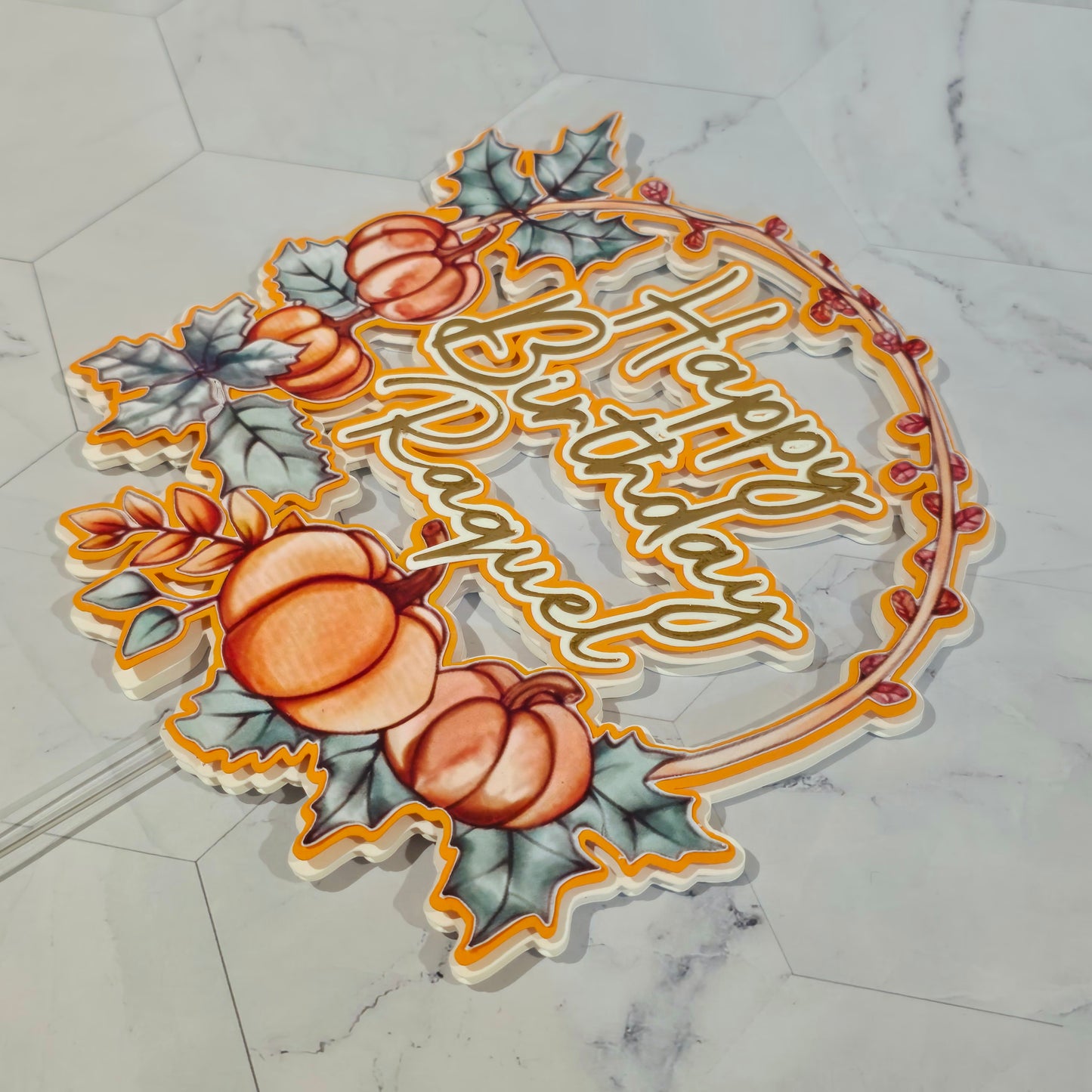 Fall Cake topper, Autumn theme party, autumn party theme