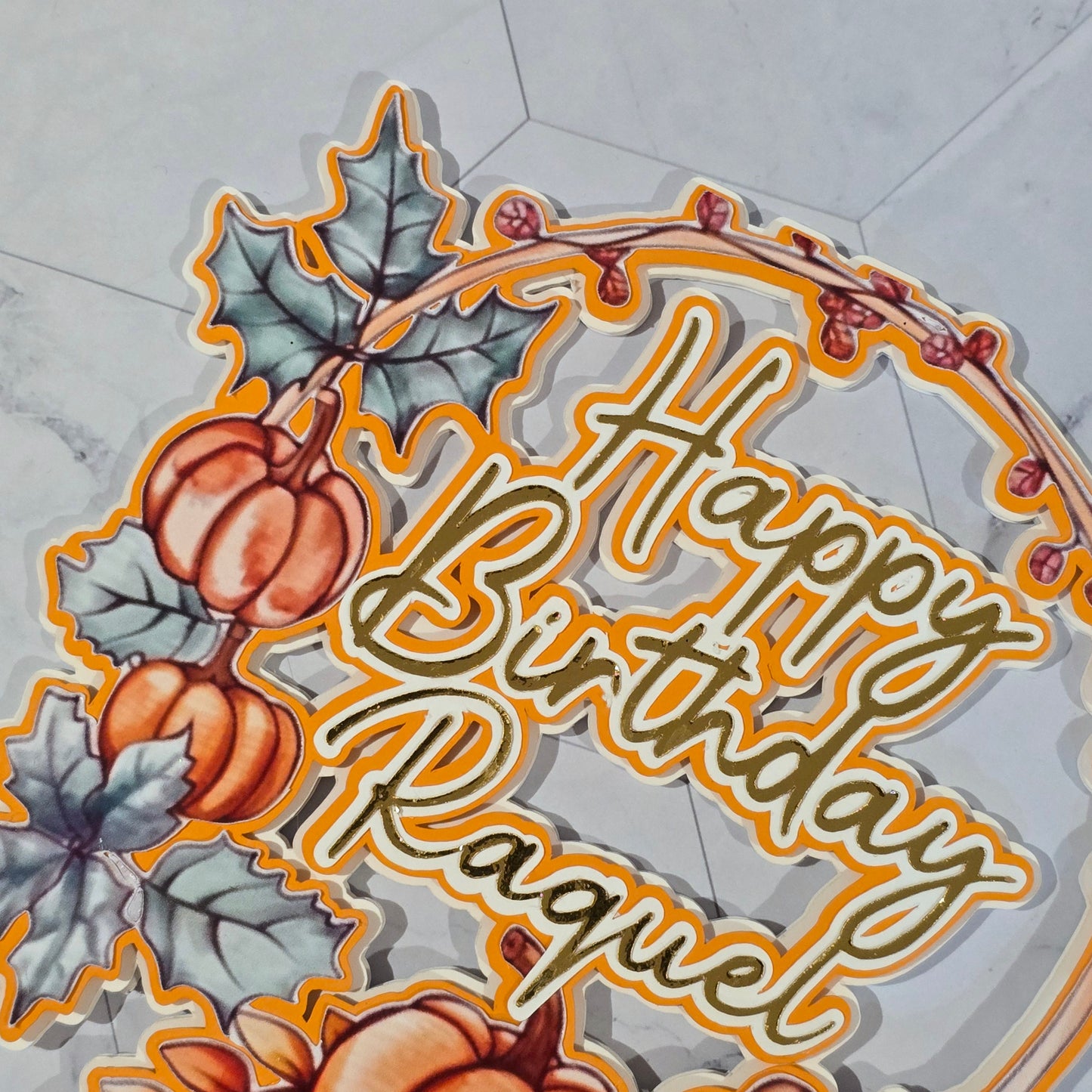 Fall Cake topper, Autumn theme party, autumn party theme