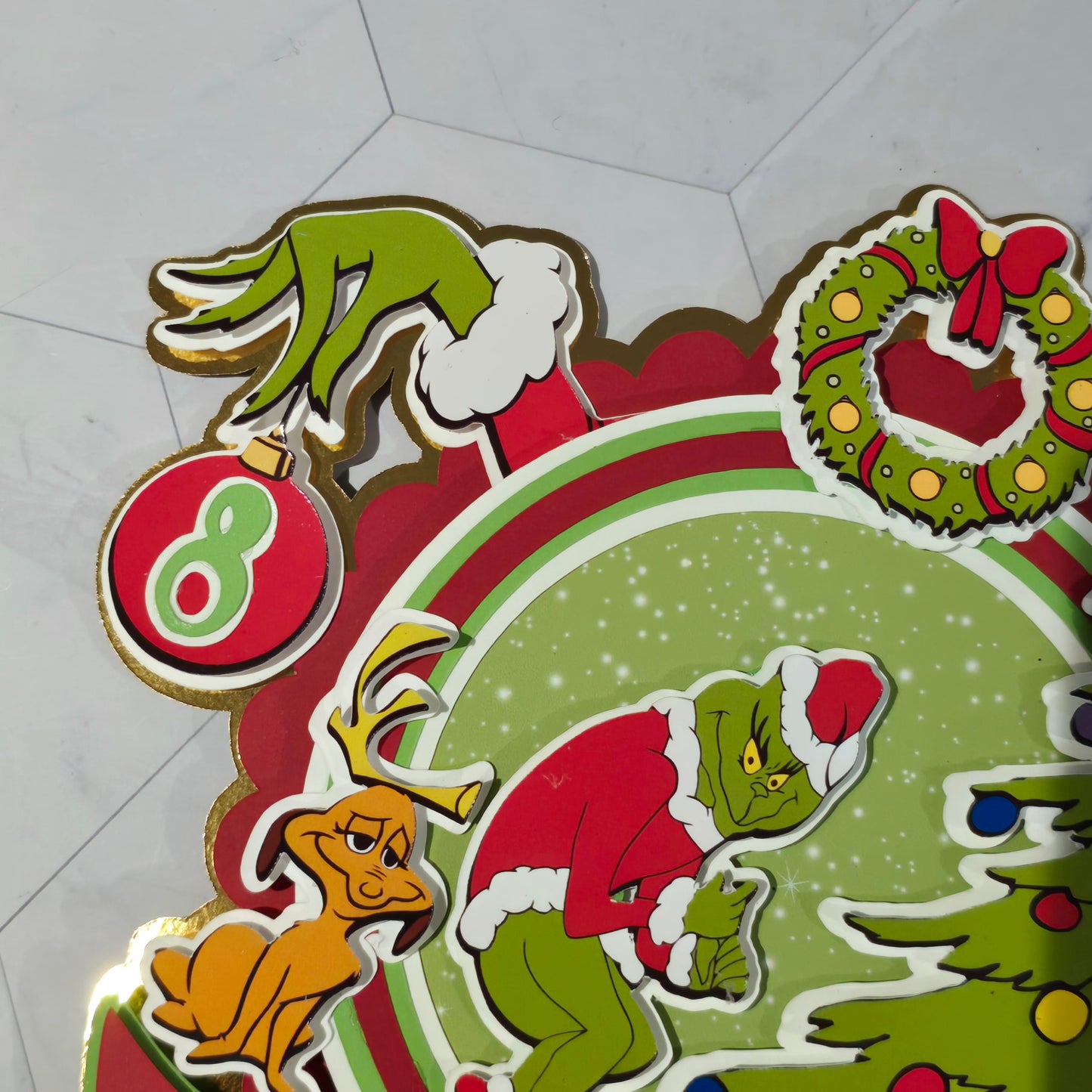 Grinch Cake topper, Grinch theme party, Grinch party theme