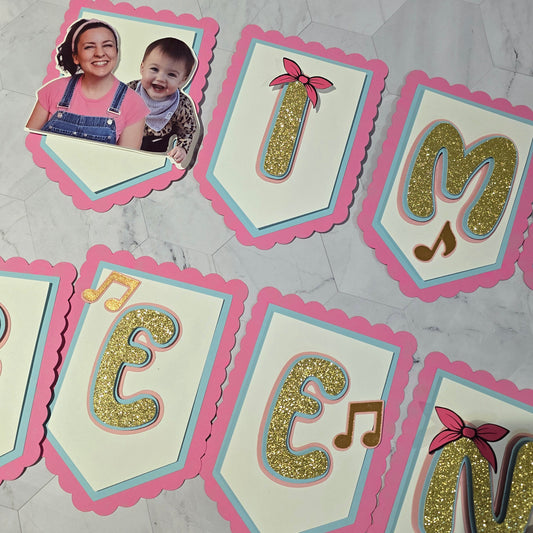 Ms Rachel banner, Ms Rachel theme banner, Ms Rachel party decoration, Ms Rachel banner