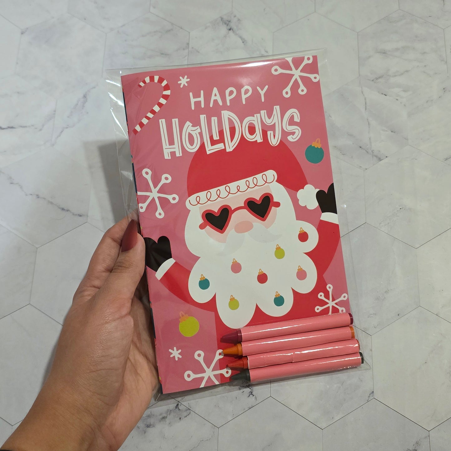 Christmas Activity Pack for Kids – Coloring Book, Santa Letter, Countdown, Placemats & Stickers