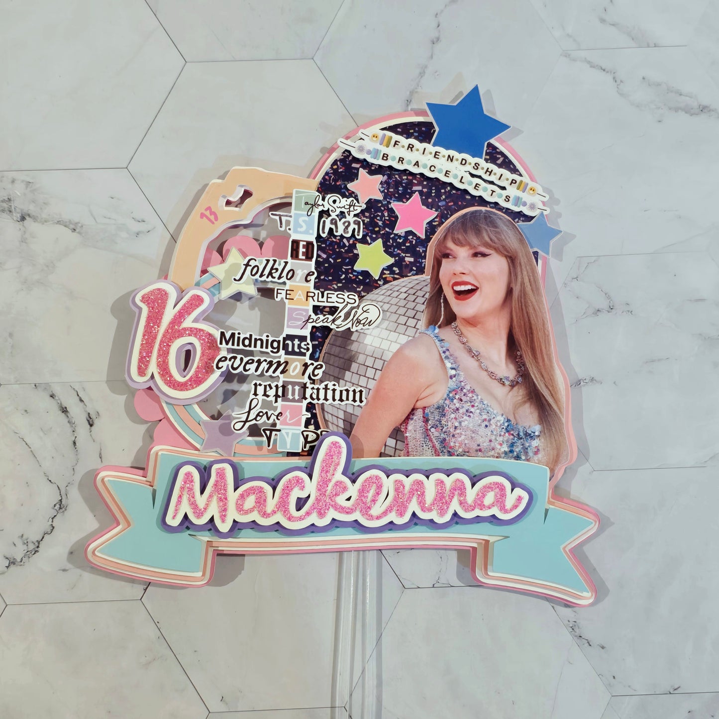 Taylor Swift Cake topper, Taylor Swift theme party, Taylor Swift party theme