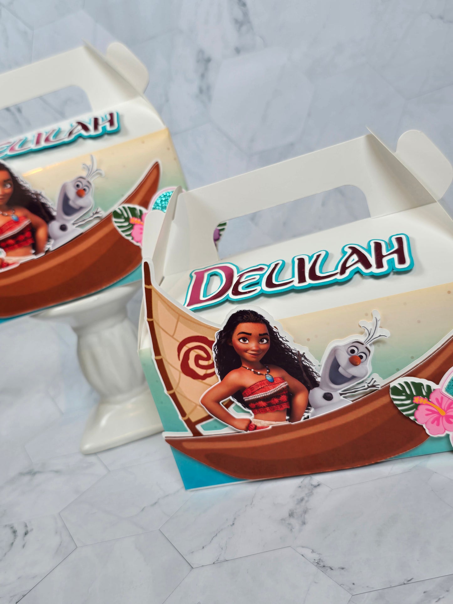 Vaiana Gable boxes, Vaiana party favors , Vaiana birthday