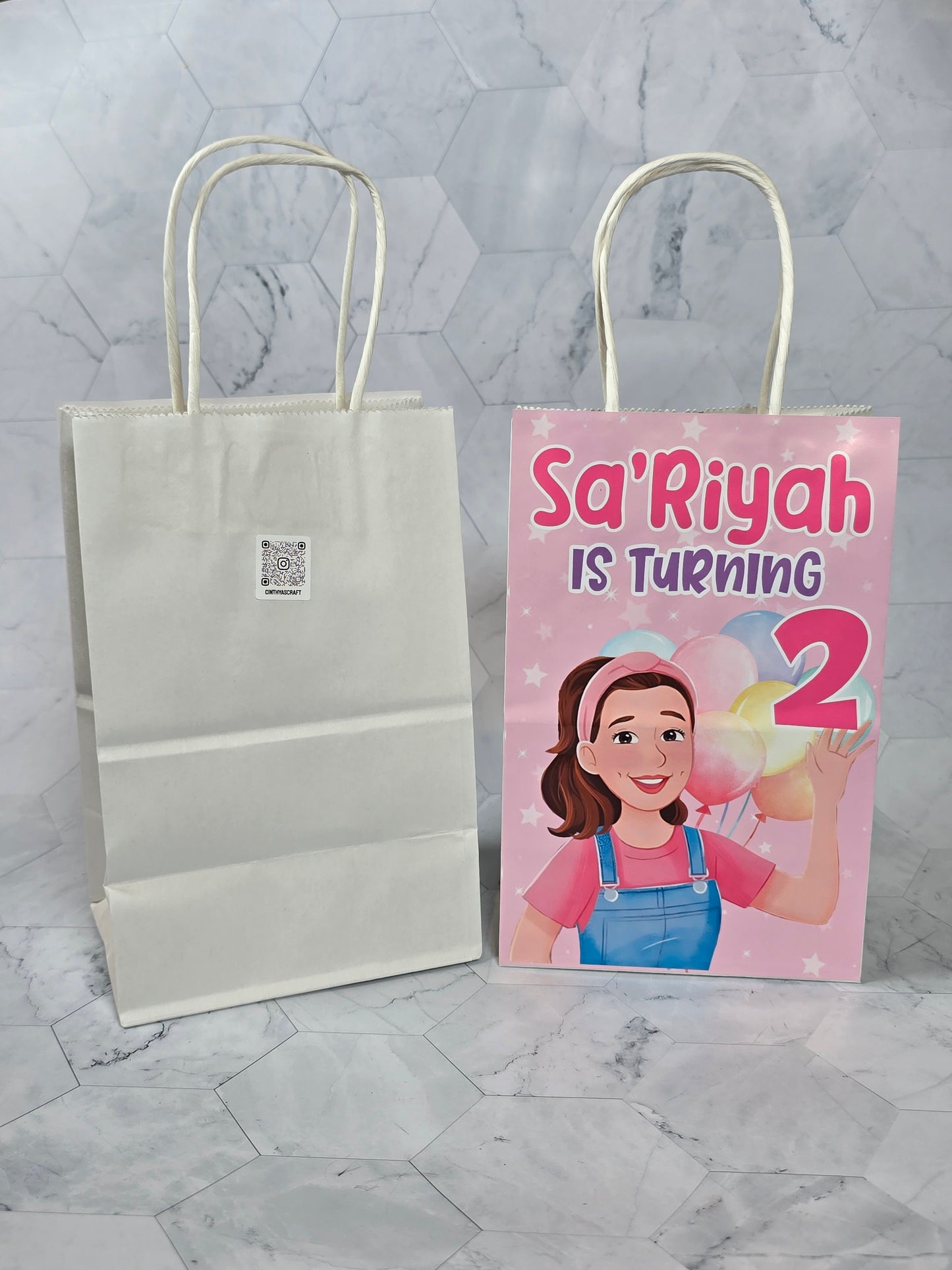 Ms Rachel Goodie bags, Ms Rachel gody bags, Ms Rachel party theme
