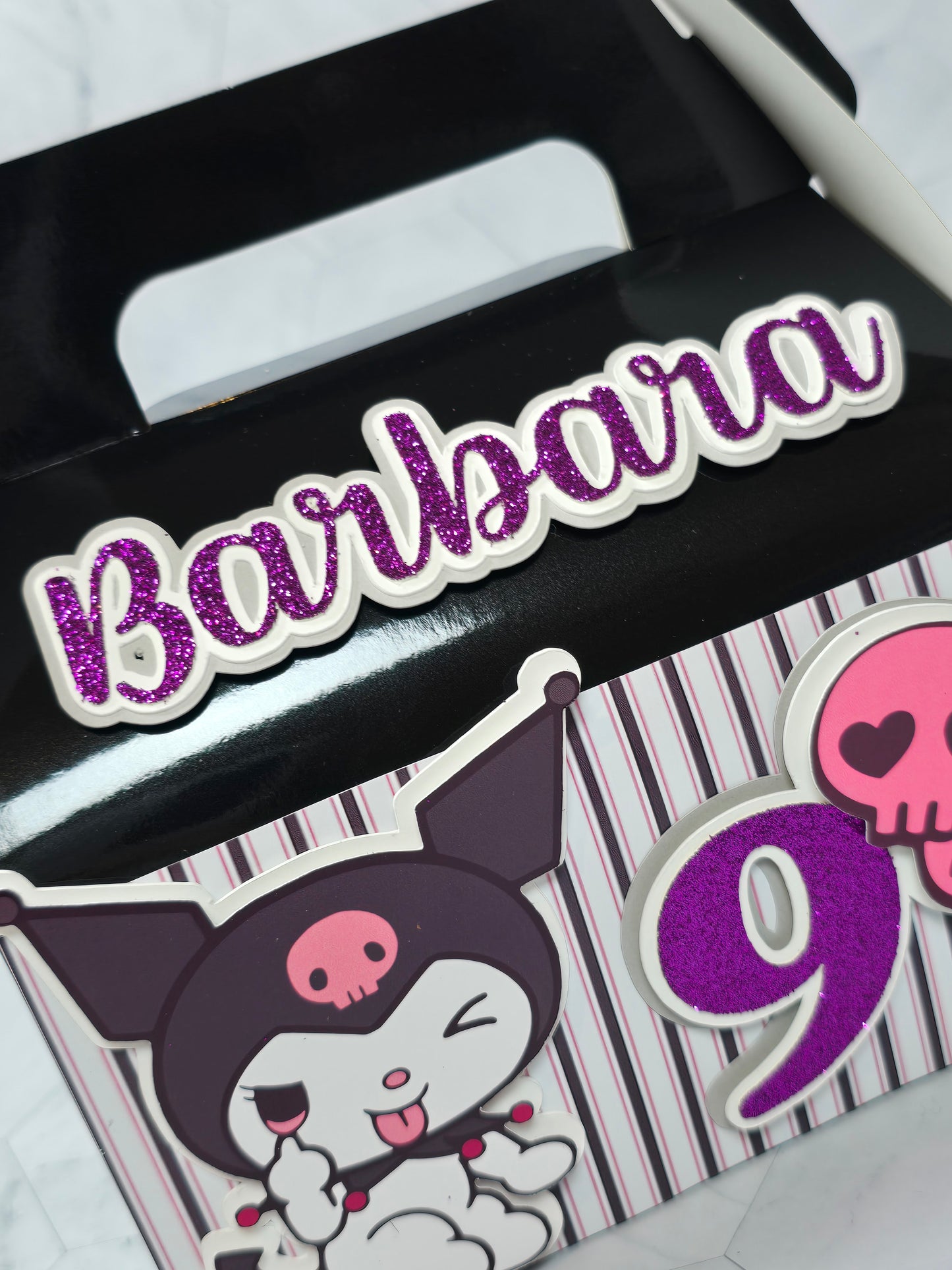 Kuromi Gable boxes, Kuromi party favors , Kuromi birthday