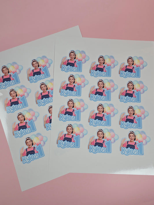 Ms Rachel Stickers for cups,Ms Rachel waterproof stickers