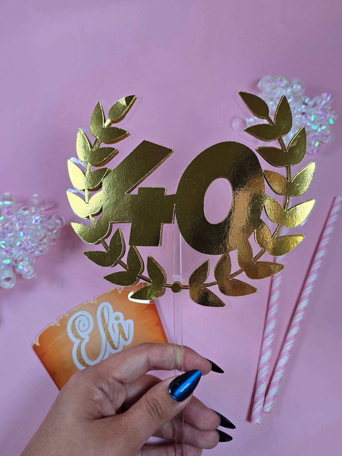 Greek Cake topper, Toga theme party
