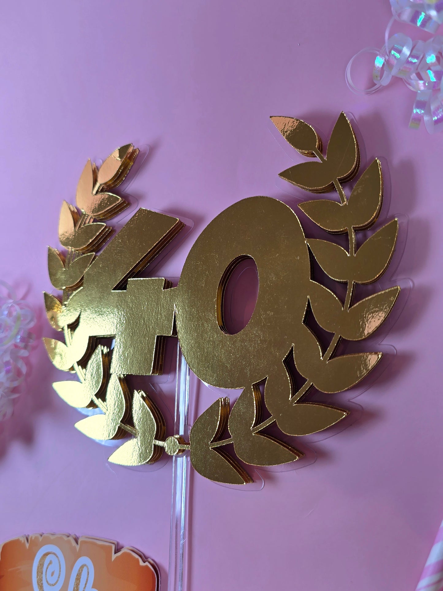 Greek Cake topper, Toga theme party