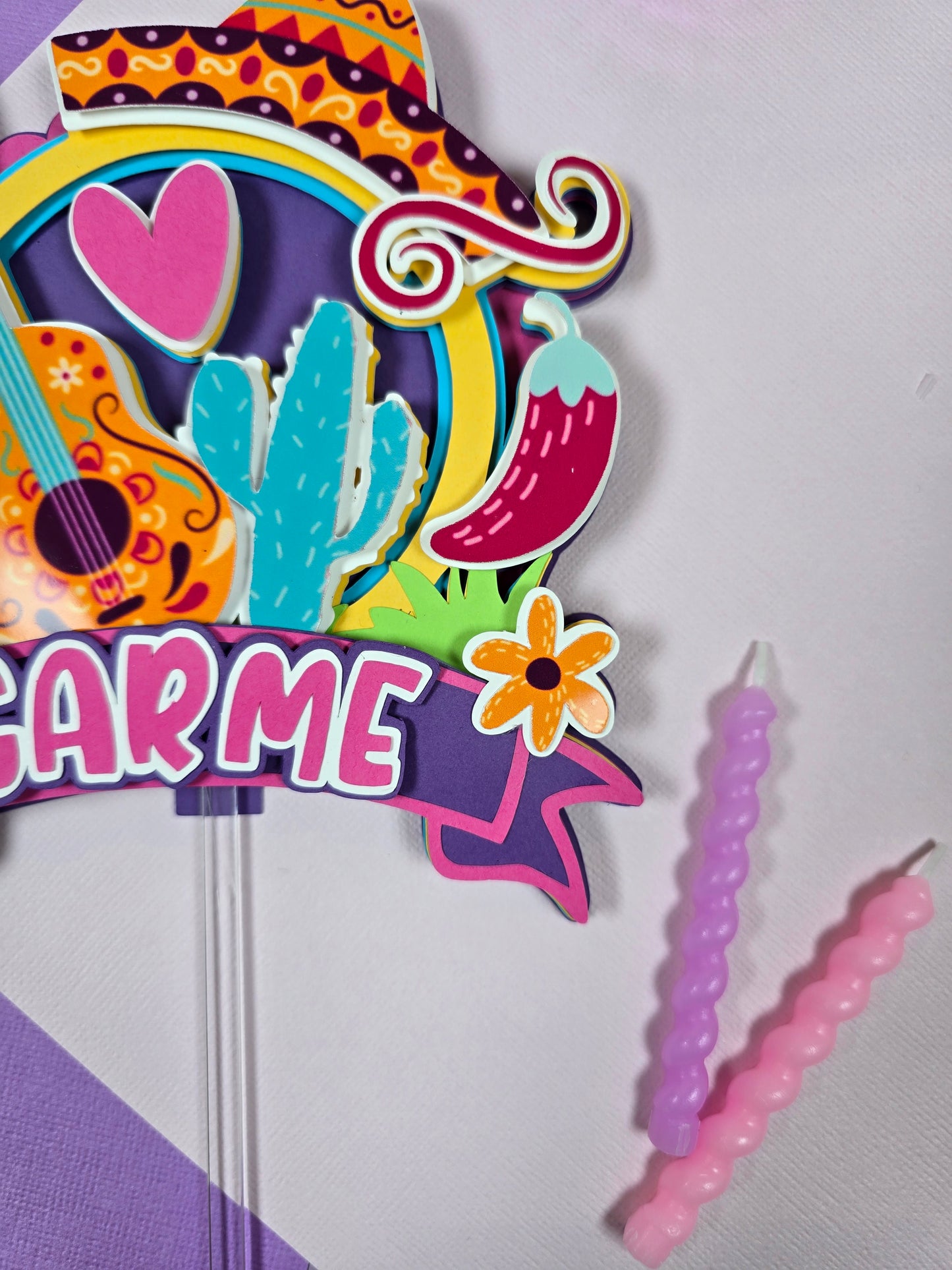 Mexican fiesta cake topper, Fiesta Cake topper,