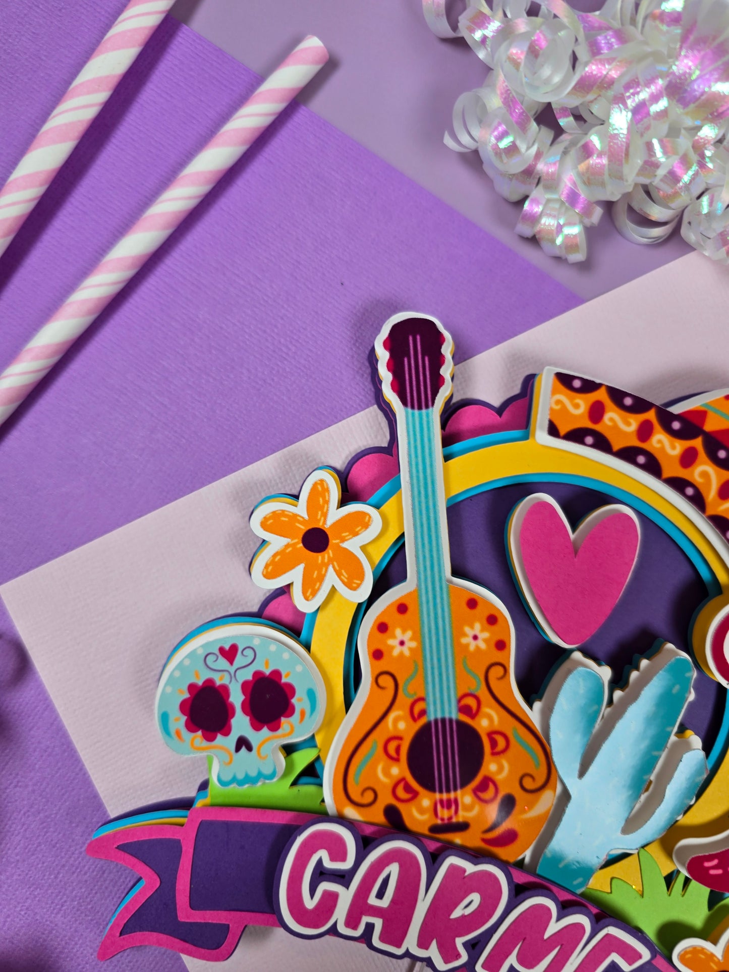 Mexican fiesta cake topper, Fiesta Cake topper,
