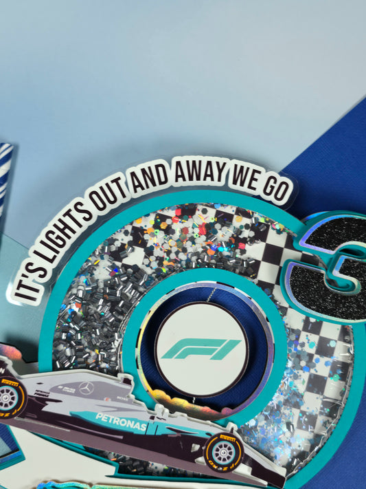 Race Cars Cake topper,Formula 1 Cake topper,Race Cars cake topper, F1 birthday