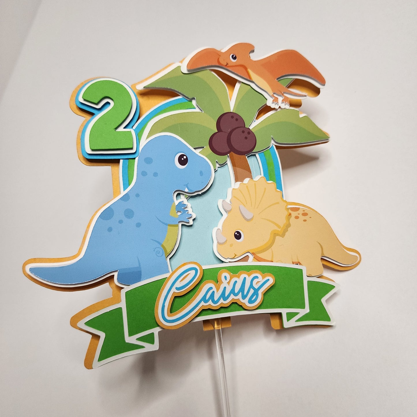 Dinosaurs Cake topper, Dino Cake topper