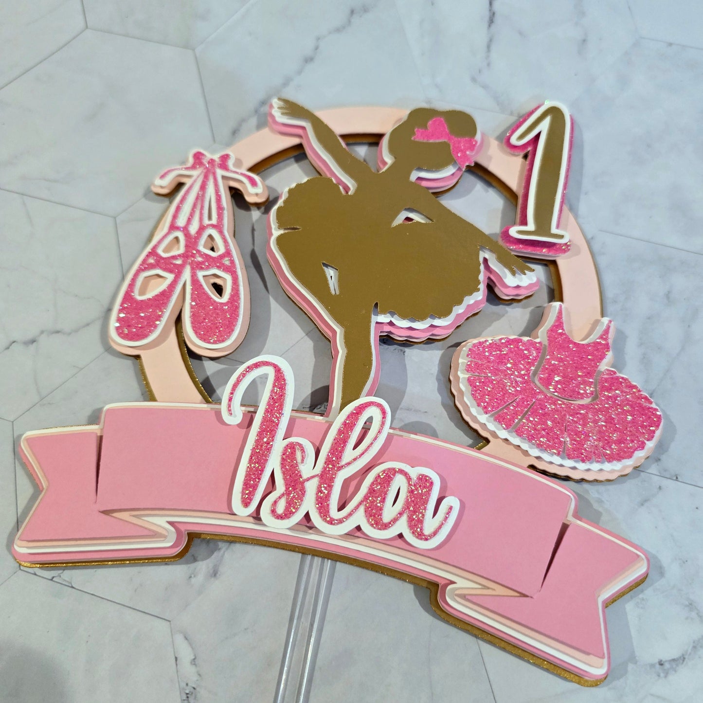 Ballerina Cake topper, Tutu party theme, Ballerina birthday theme