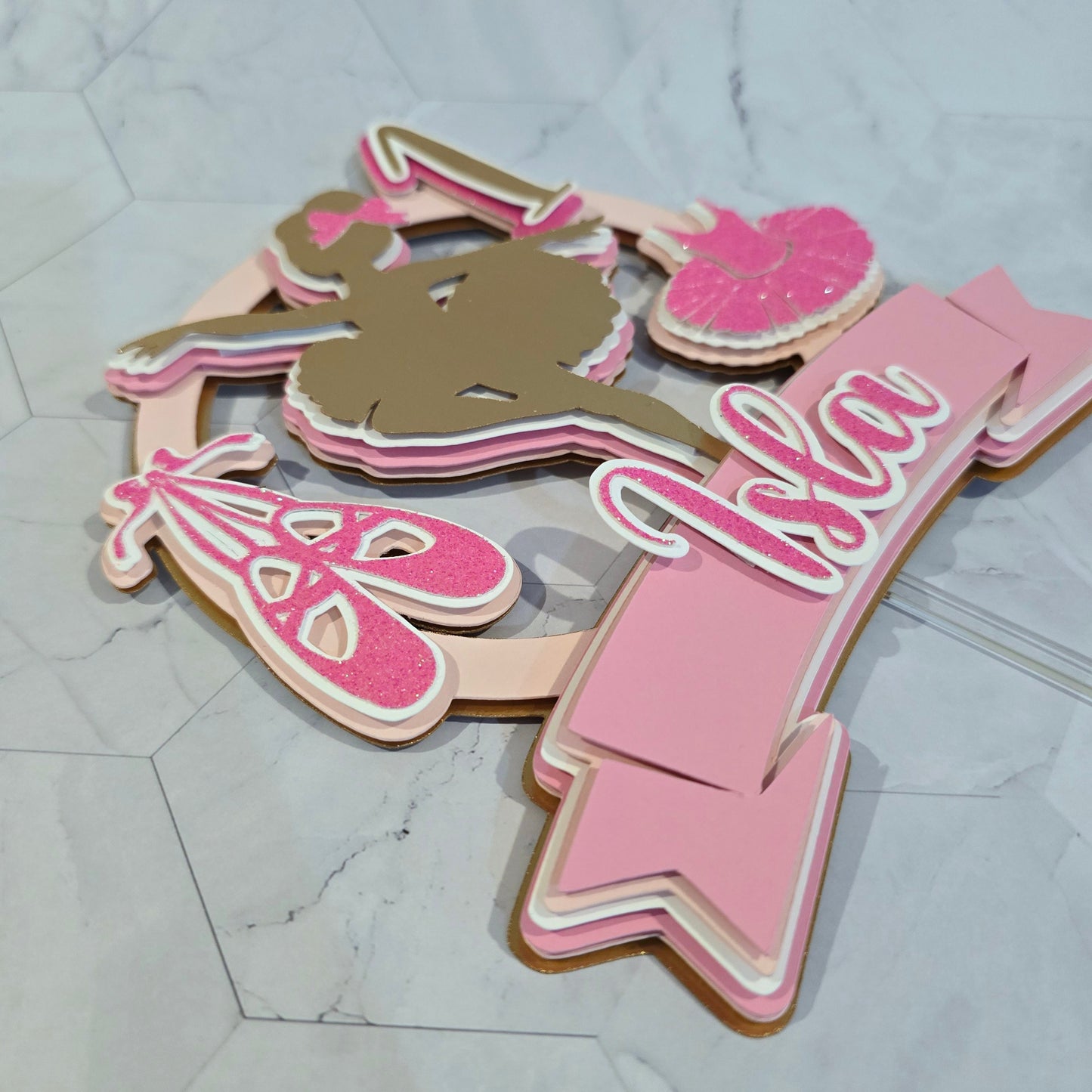 Ballerina Cake topper, Tutu party theme, Ballerina birthday theme