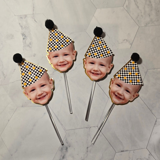 One Happy Dude Cupcake toppers, One happy dude decor