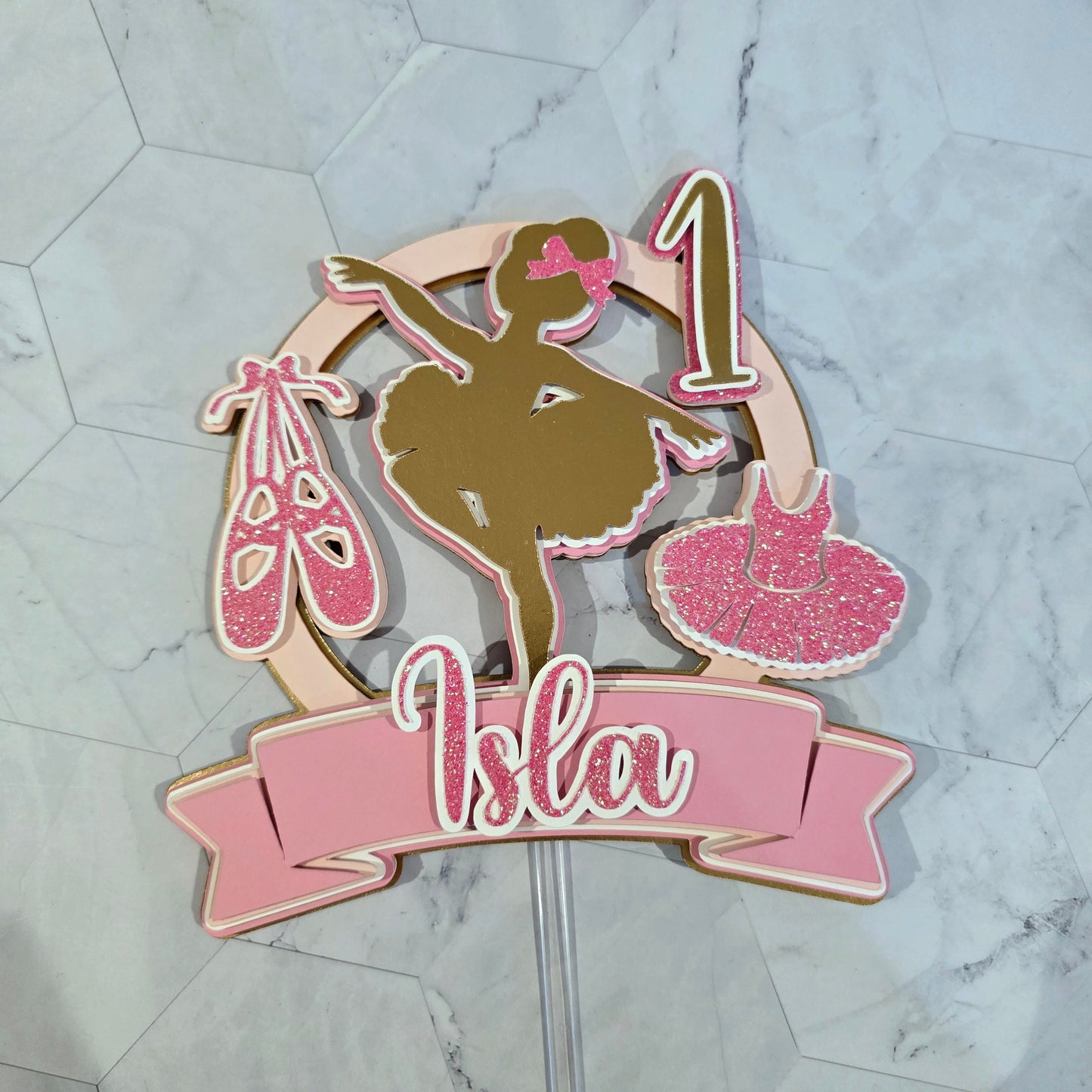 Ballerina Cake topper, Tutu party theme, Ballerina birthday theme