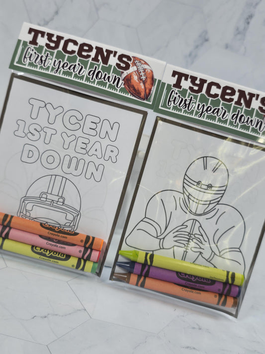 American football coloring books, NFL coloring pages