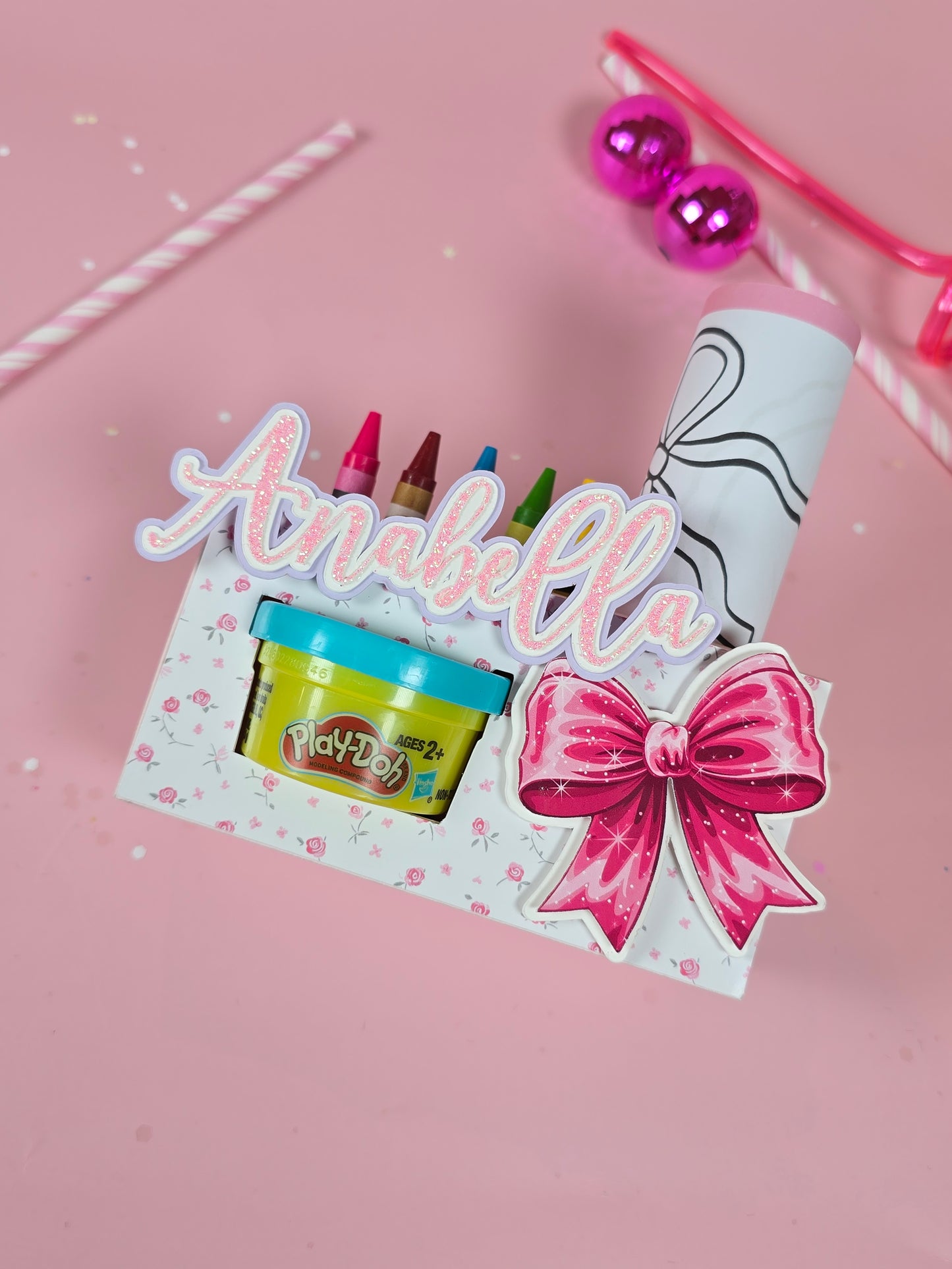 Custom theme Activity Box, Custom party favor