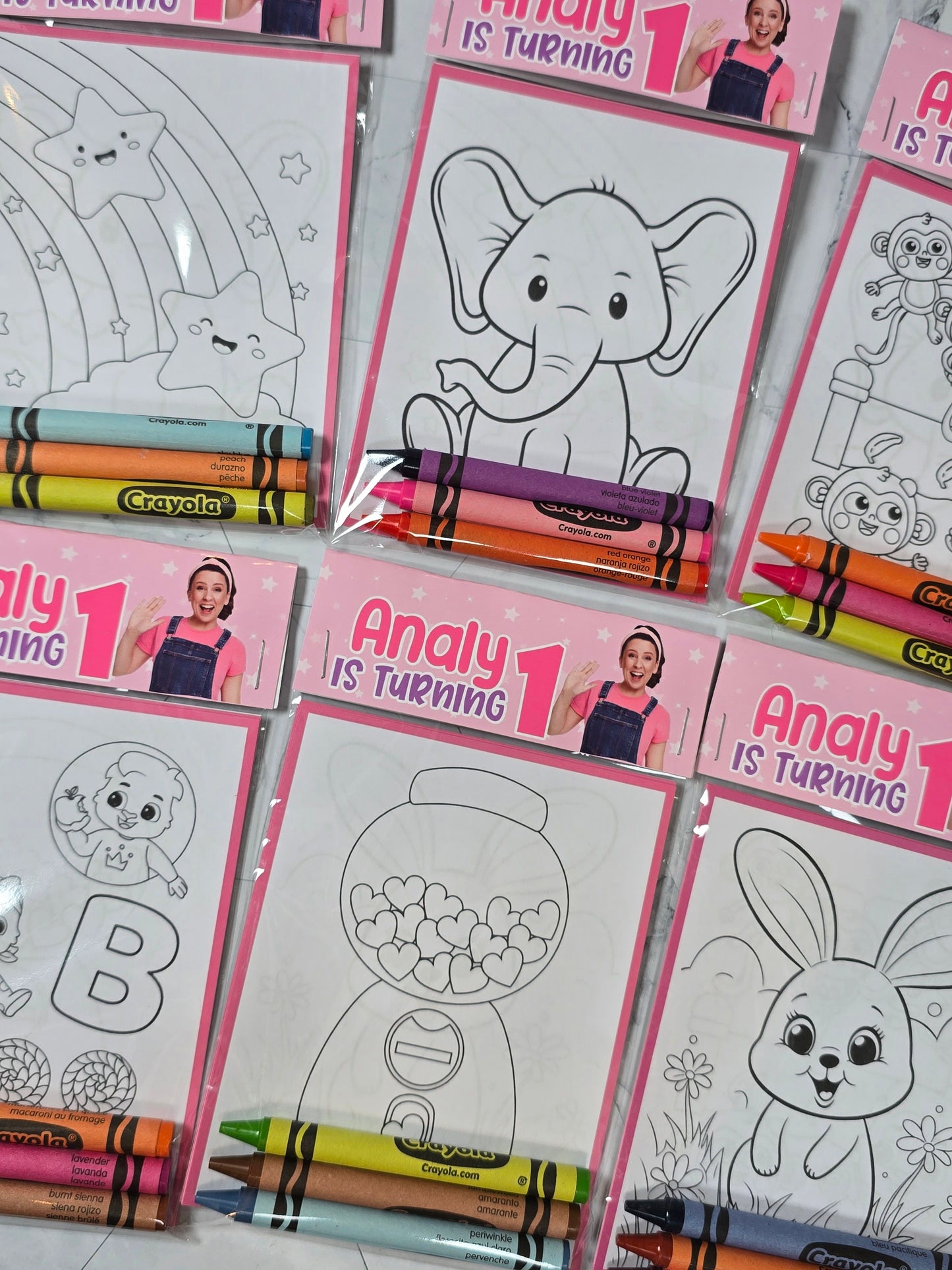 Ms Rachel Coloring books