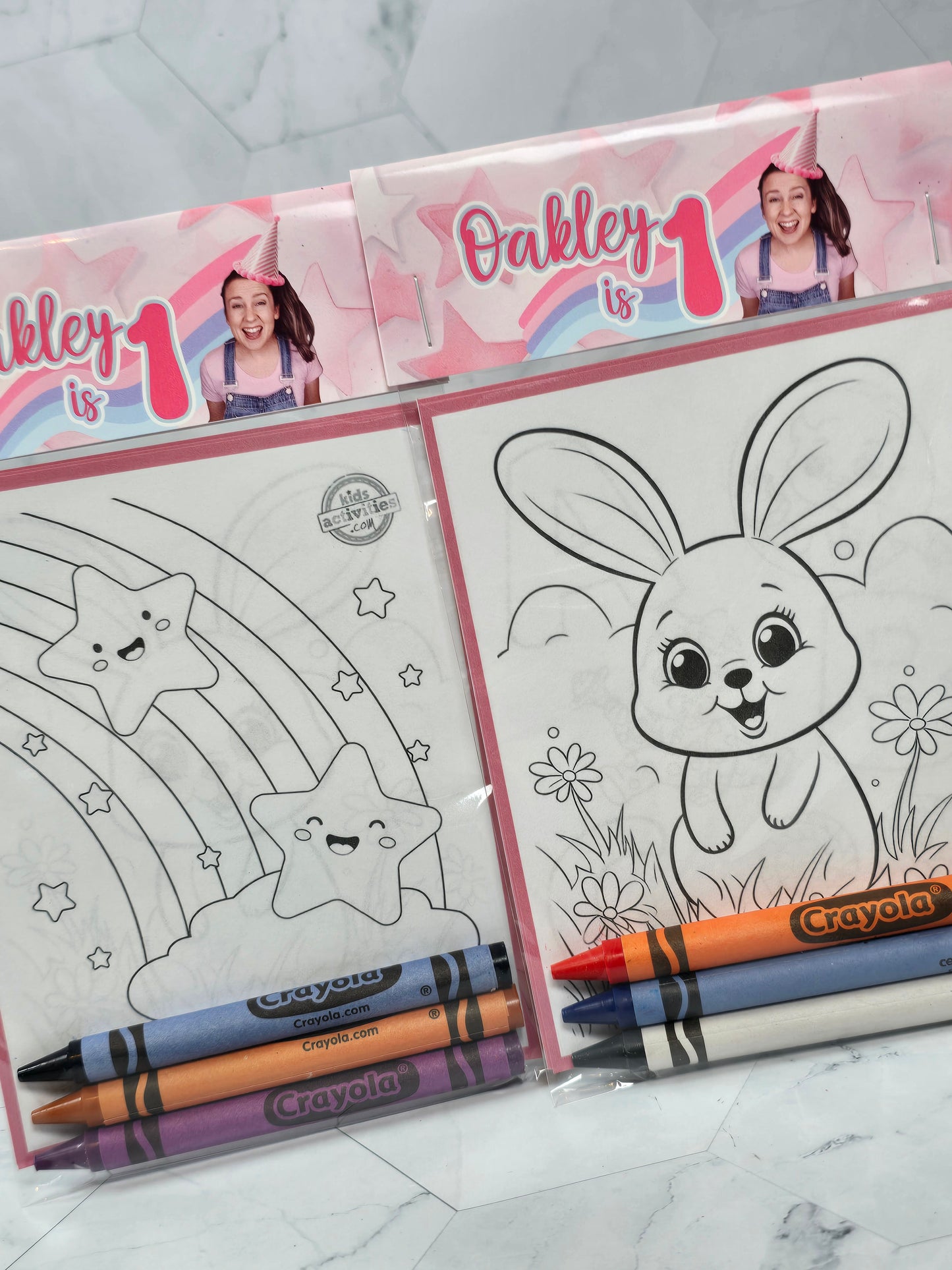 Ms Rachel Coloring books, Ms Rachel party favors