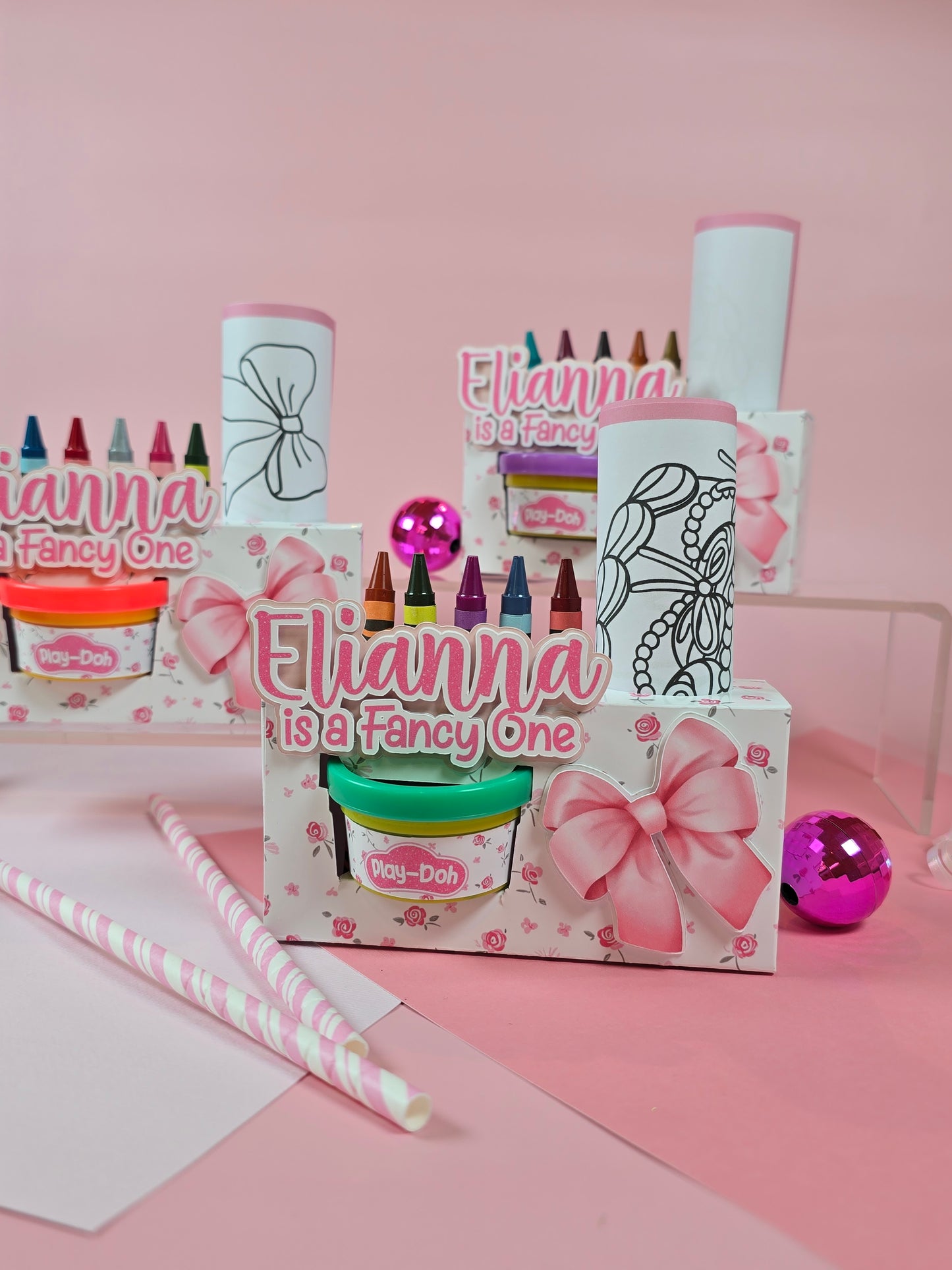 Coquette Activity Box, Love shack fancy activity box, Is a fancy one party favor Coquette party favor