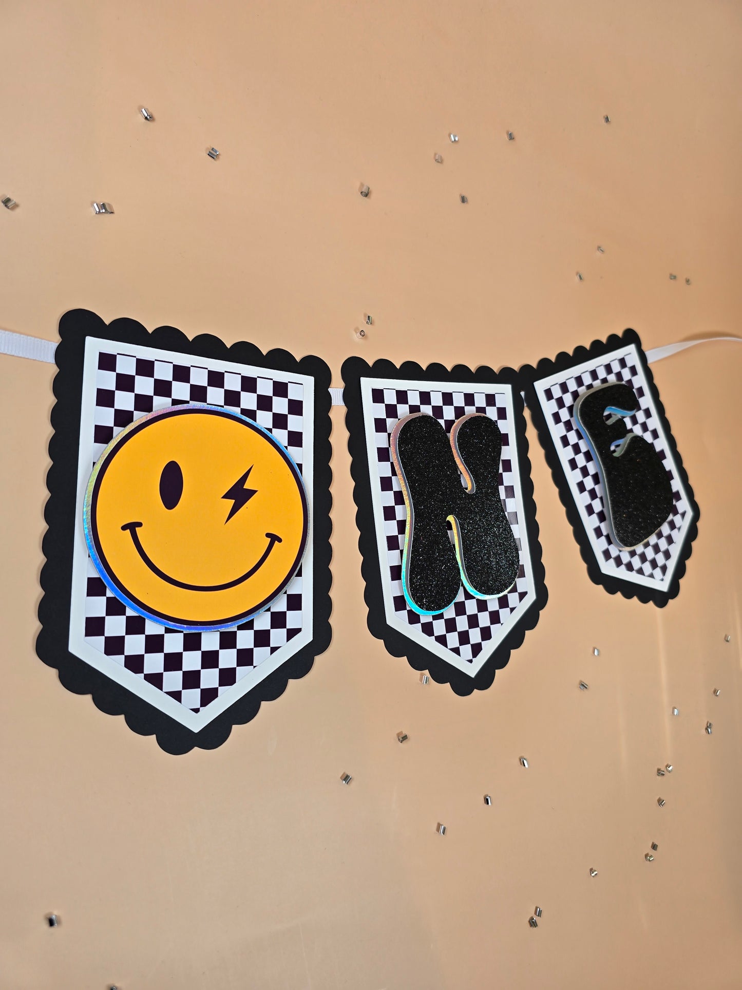 One Happy Dude high chair banner, One cool dude banner, One happy dude banner