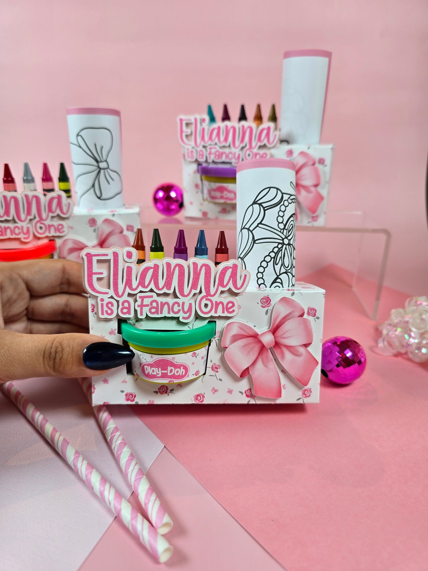 Coquette Activity Box, Love shack fancy activity box, Is a fancy one party favor Coquette party favor