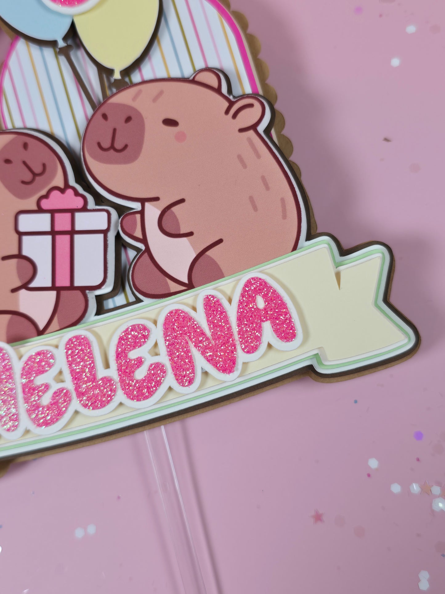 Capybara Cake topper, Capybara birthday party theme, Capybara cake decor, Capybara birthday theme