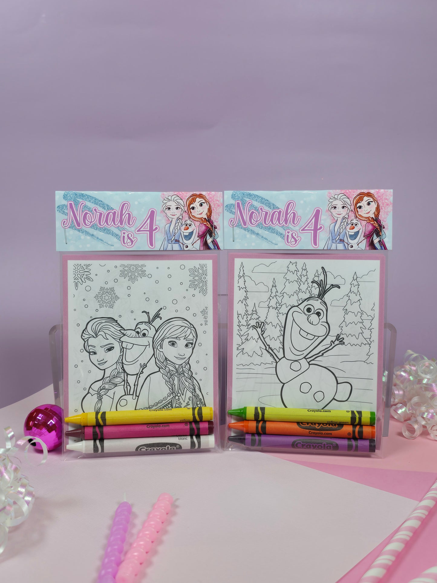 Frozen Coloring books, Frozen party favors, Frozen birthday