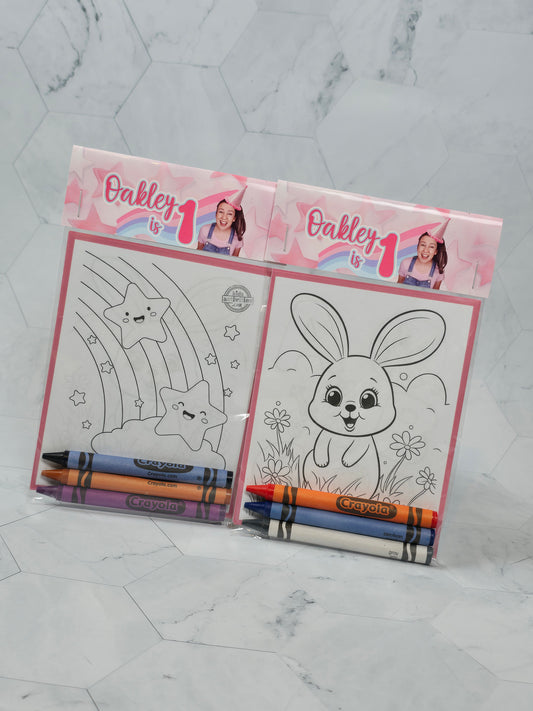 Ms Rachel Coloring books, Ms Rachel party favors