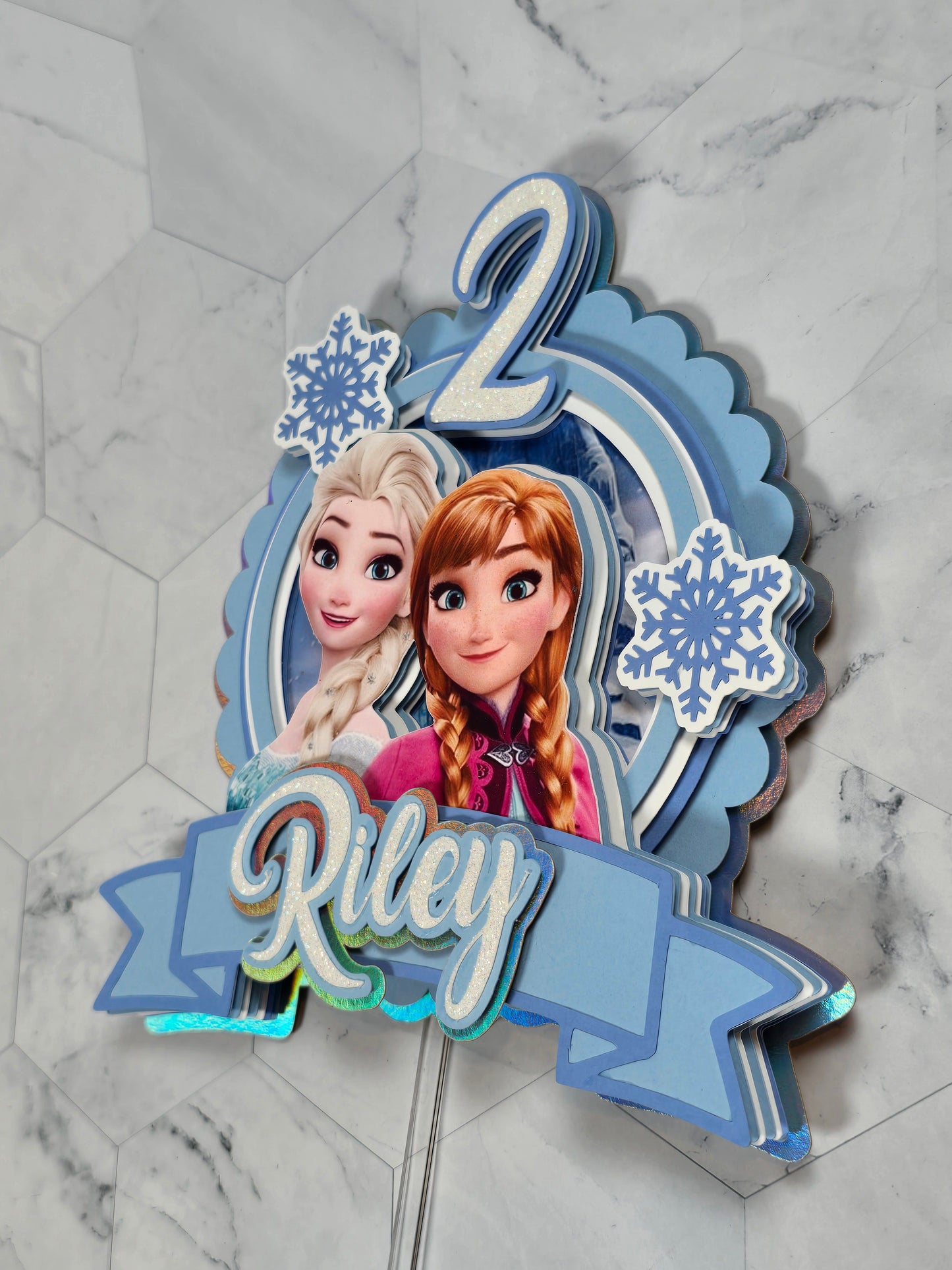Ice Princess Cake topper, Ice Princess Cake topper, Ice princess birthday