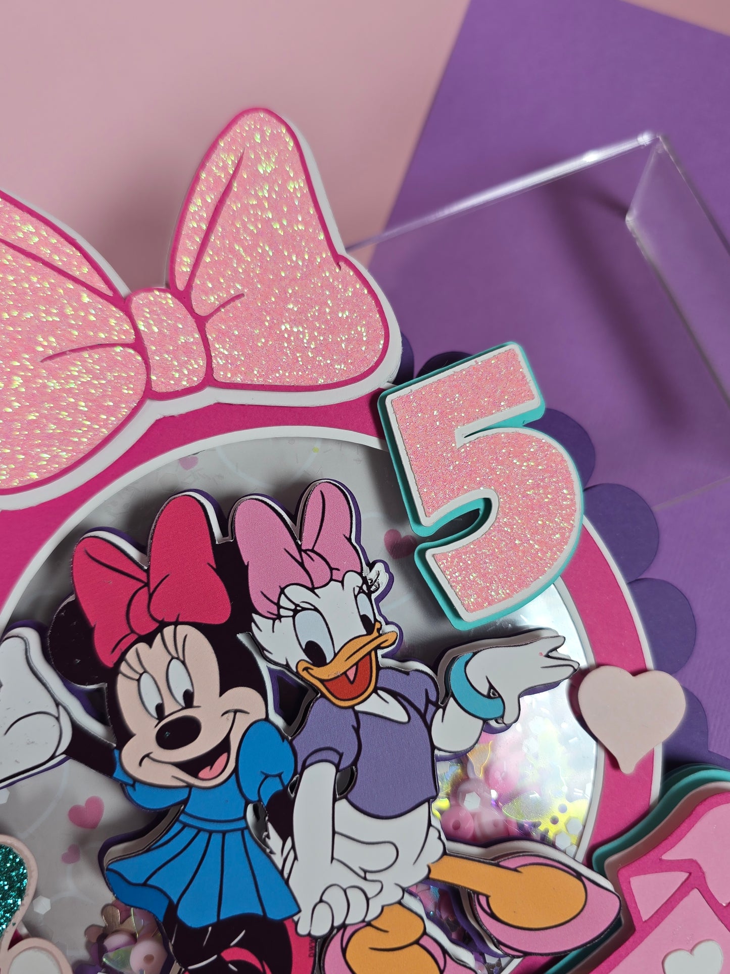 Minnie and Daisy Cake topper, Minnie Cake topper, Daisy cake topper, Minnie and Daisy birthday