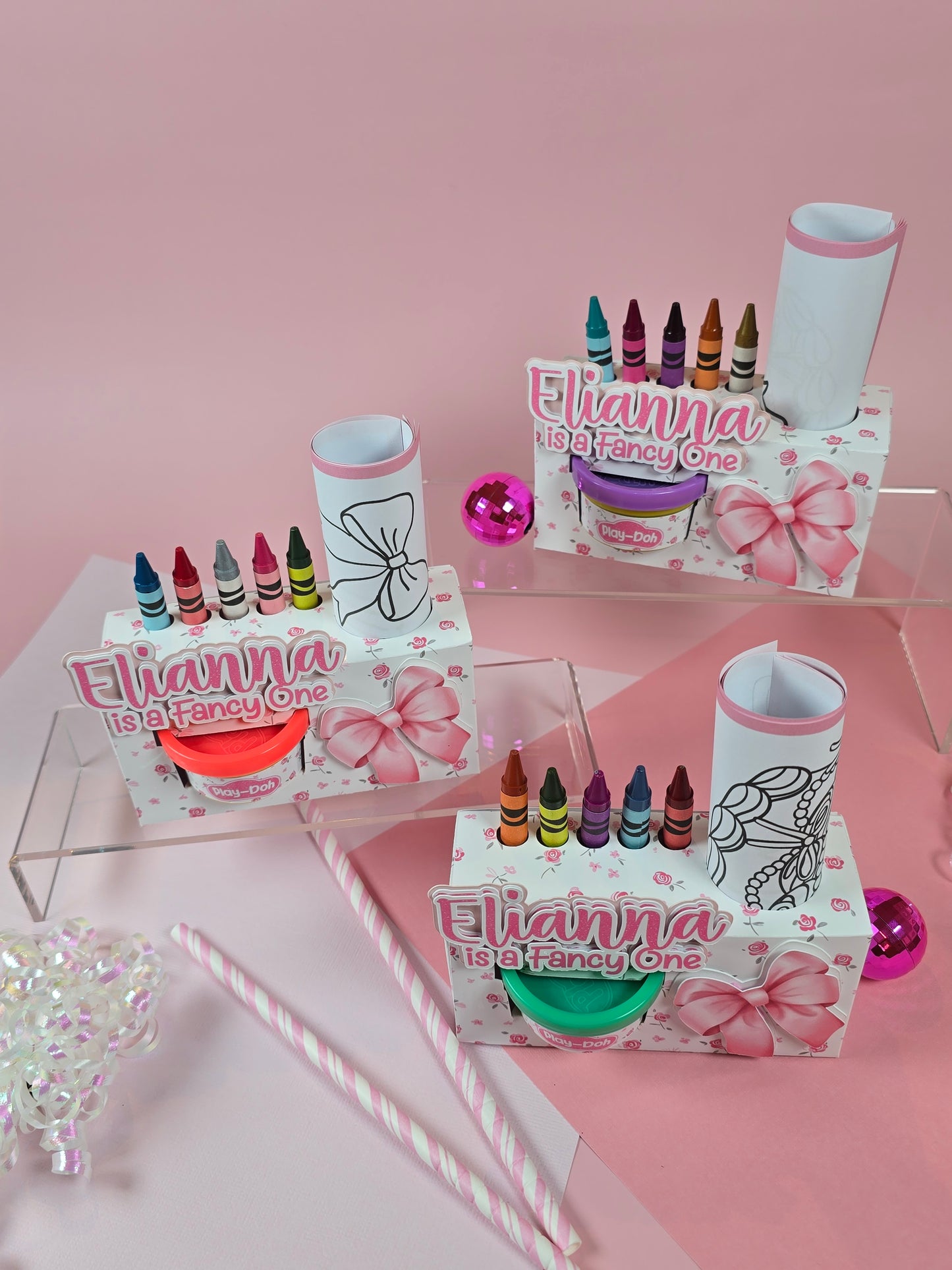 Coquette Activity Box, Love shack fancy activity box, Is a fancy one party favor Coquette party favor