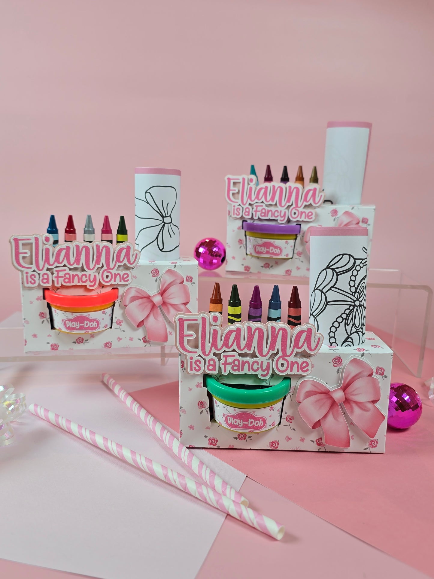 Coquette Activity Box, Love shack fancy activity box, Is a fancy one party favor Coquette party favor
