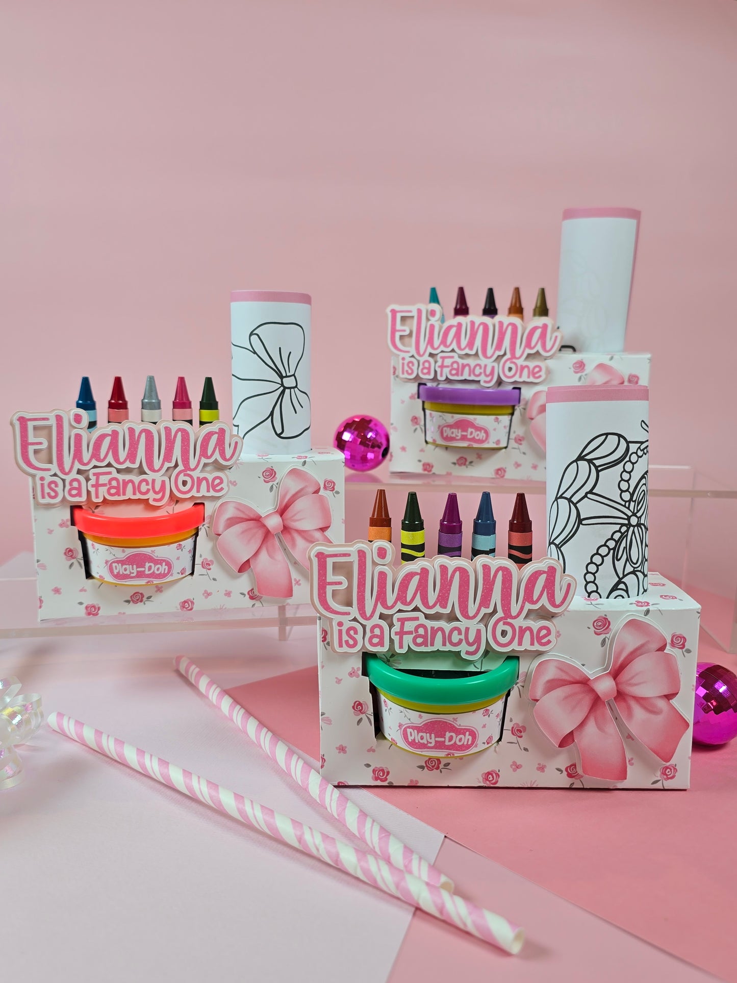 Coquette Activity Box, Love shack fancy activity box, Is a fancy one party favor Coquette party favor