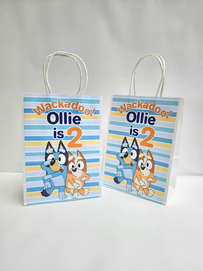 Bluey Goodie bags, Bluey gody bags, Bluey party theme