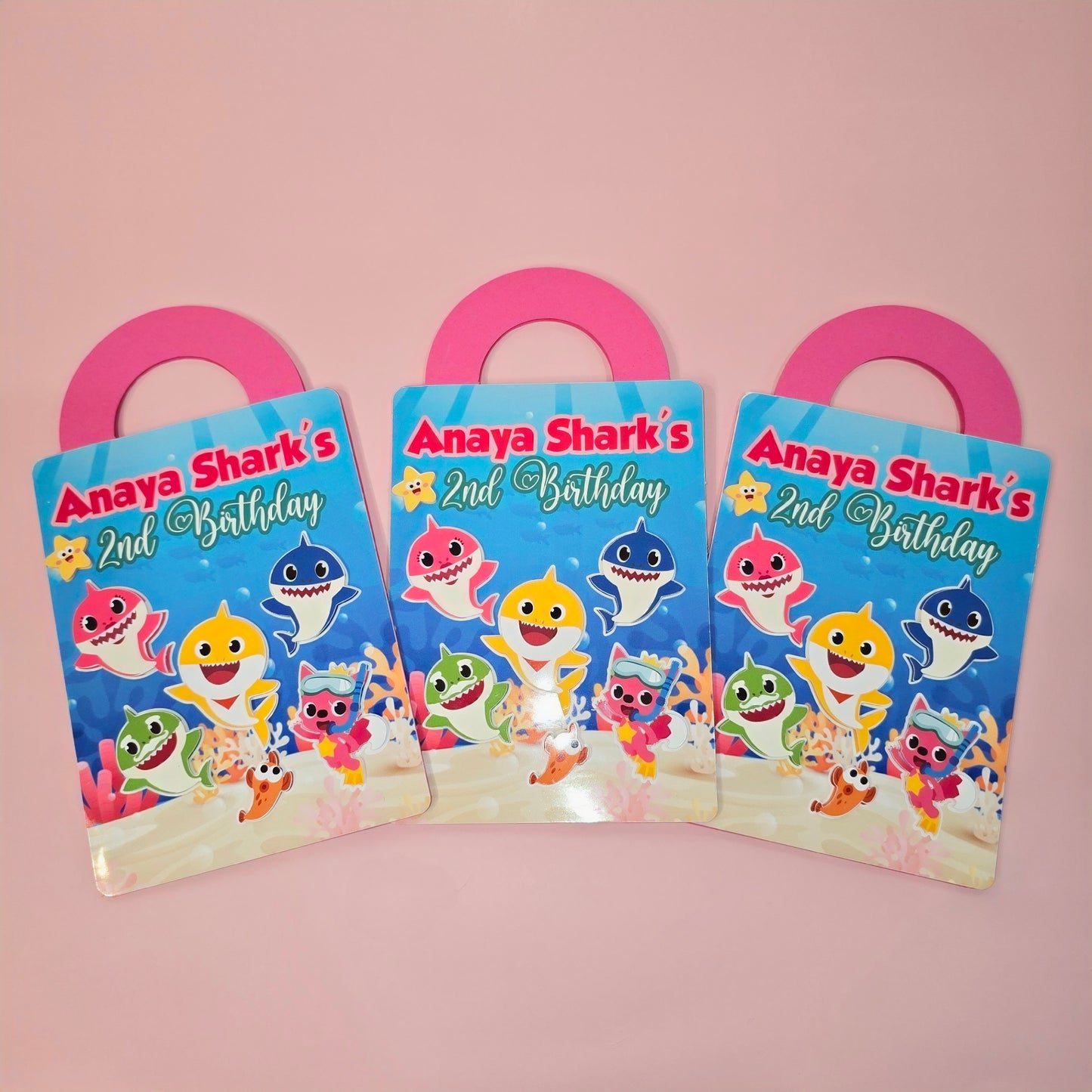 Baby Shark coloring suite case + stickers, Baby shark party favors,Baby shark coloring