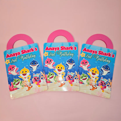 Baby Shark coloring suite case + stickers, Baby shark party favors,Baby shark coloring